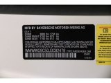 2018 Convertible Color Code for Pepper White - Color Code: 850