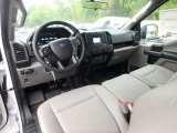 2019 Ford F150 XL SuperCab 4x4 Earth Gray Interior