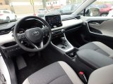 2019 Toyota RAV4 XLE AWD Light Gray Interior