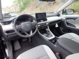2019 Toyota RAV4 XLE AWD Light Gray Interior