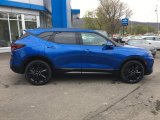 2019 Kinetic Blue Metallic Chevrolet Blazer RS AWD #133127612