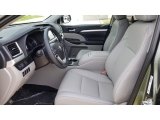 2019 Toyota Highlander XLE AWD Ash Interior