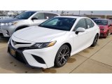 2019 Super White Toyota Camry SE #133146669