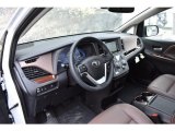 2020 Toyota Sienna Limited AWD Chestnut Interior