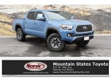 2019 Cavalry Blue Toyota Tacoma TRD Off-Road Double Cab 4x4 #133146440