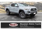 2019 Cement Gray Toyota Tacoma TRD Off-Road Double Cab 4x4 #133146439