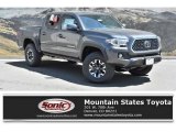 2019 Magnetic Gray Metallic Toyota Tacoma TRD Off-Road Double Cab 4x4 #133166222