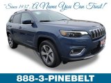 2019 Blue Shade Pearl Jeep Cherokee Limited 4x4 #133191043