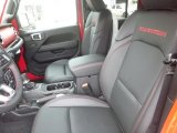 2020 Jeep Gladiator Rubicon 4x4 Black Interior