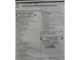 2019 Ram 1500 Big Horn Quad Cab 4x4 Window Sticker