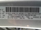 2019 1500 Color Code for Billett Silver Metallic - Color Code: PSC