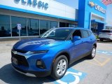 2019 Kinetic Blue Metallic Chevrolet Blazer 2.5L Cloth #133225911