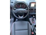 2019 Hyundai Kona Iron Man Edition AWD Black/Red Accents Interior