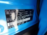 2019 RAV4 Color Code for Blue Flame - Color Code: 8W9