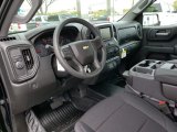 2019 Chevrolet Silverado 1500 WT Crew Cab Jet Black Interior