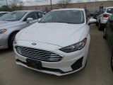 2019 White Platinum Ford Fusion Hybrid SE #133287541