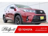 2019 Salsa Red Pearl Toyota Highlander XLE #133287471