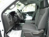 2019 Chevrolet Silverado 1500 WT Regular Cab 4WD Jet Black Interior