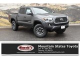 2019 Magnetic Gray Metallic Toyota Tacoma TRD Off-Road Double Cab 4x4 #133287351