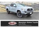 2019 Cement Gray Toyota Tacoma SR5 Double Cab 4x4 #133287350