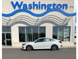 2019 Platinum White Pearl Honda Civic EX Sedan #133287396