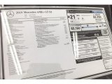 2019 Mercedes-Benz AMG GT 53 Window Sticker