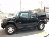 2004 Black Hummer H2 SUV #13315794