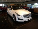 Crystal White Tricoat Cadillac CTS in 2019