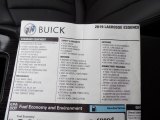 2019 Buick LaCrosse Essence AWD Window Sticker