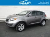 2012 Mineral Silver Kia Sportage LX AWD #133312342