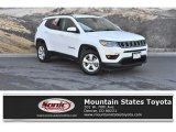 2017 Bright White Jeep Compass Latitude 4x4 #133342786