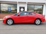 2015 Rallye Red Honda Civic LX Coupe #133357906