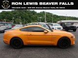 2018 Orange Fury Ford Mustang GT Premium Fastback #133357721