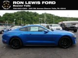 2019 Velocity Blue Ford Mustang EcoBoost Fastback #133357716