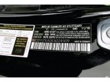 2019 AMG GT Color Code for Black - Color Code: 040