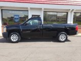 2008 Black Chevrolet Silverado 1500 Work Truck Regular Cab #133399329