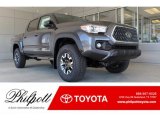 2019 Magnetic Gray Metallic Toyota Tacoma TRD Off-Road Double Cab #133417911