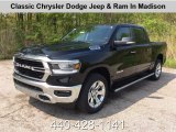 2019 Diamond Black Crystal Pearl Ram 1500 Big Horn Crew Cab 4x4 #133417968