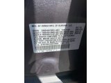 2019 Passport Color Code for Modern Steel Metallic - Color Code: NH797M