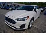 2019 White Platinum Ford Fusion SE #133439313