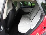 2015 Tesla Model S 90D Rear Seat