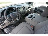 2019 Ford F150 XLT SuperCab 4x4 Earth Gray Interior