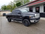 2008 Brilliant Black Crystal Pearl Dodge Ram 1500 SLT Quad Cab 4x4 #133461945