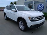 2019 Pure White Volkswagen Atlas SE 4Motion #133461818