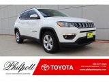 2017 Bright White Jeep Compass Latitude #133483718