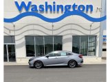 2019 Lunar Silver Metallic Honda Civic EX Sedan #133483654