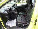 2019 Chevrolet Sonic Premier Hatchback Jet Black Interior