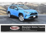 Blue Flame Toyota RAV4 in 2019