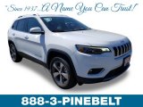 2019 Bright White Jeep Cherokee Limited 4x4 #133527406