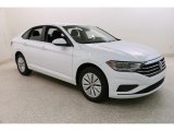 2019 Pure White Volkswagen Jetta R-Line #133527564